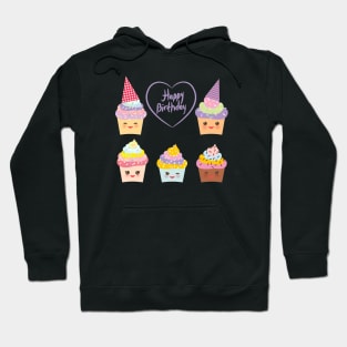 Happy Birthday Cupcake (3) Hoodie